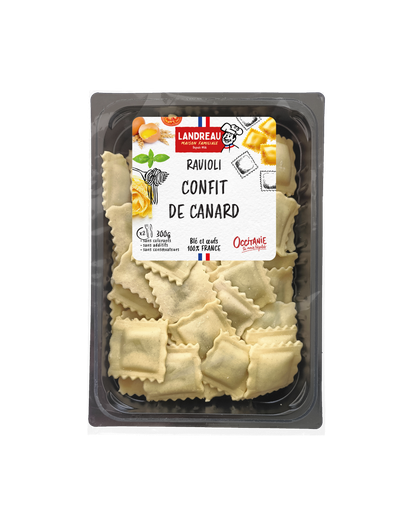 Ravioli au confit de canard
